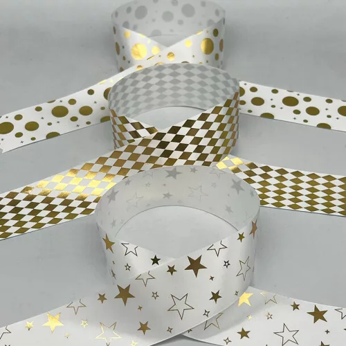 DHD Premium Ribbon™ – Metál arany resin festékszalag – 80 mm × 300 m