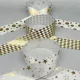 DHD Premium Ribbon™ – Metál arany resin festékszalag – 80 mm × 300 m
