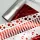 DHD Premium Ribbon™ – Metál piros resin festékszalag – 55 mm × 200 m