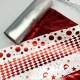 DHD Premium Ribbon™ – Metál piros resin festékszalag – 55 mm × 200 m