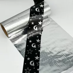  DHD Premium Ribbon™ – Metál ezüst resin festékszalag – 110 mm × 300 m