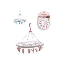 Wäschetrockner Rund mit 18 Klammern