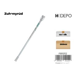 ZUHANYRÚD 70-120 CM WEISS
