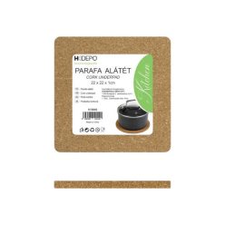 Korkuntersetzer 22×22×1 cm