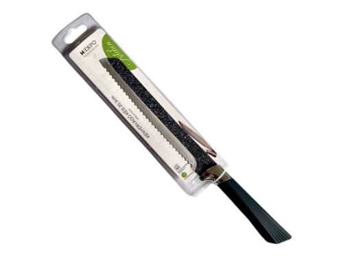 Brotmesser mit grauem Griff, 20,3 cm