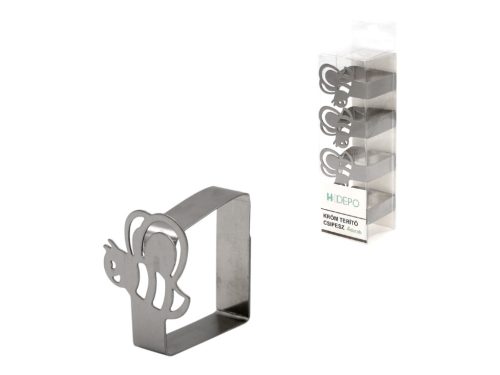 Tischdeckenklammer aus Chrom