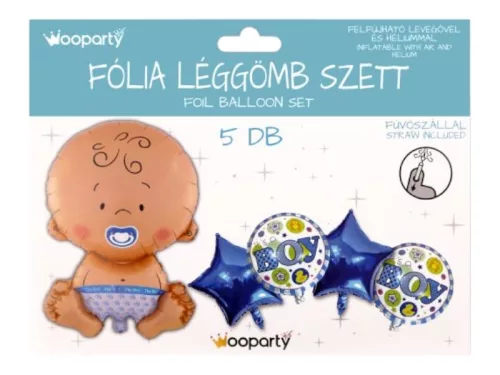 Folienballon-Set, 5-teilig