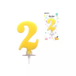 TORTA SZÁMGYERTYA 8 cm 2