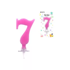 TORTA SZÁMGYERTYA 8 cm 7